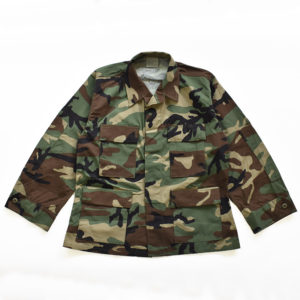 米軍 BDU WOODLAND CAMO ウッドランドカモ ジャケット