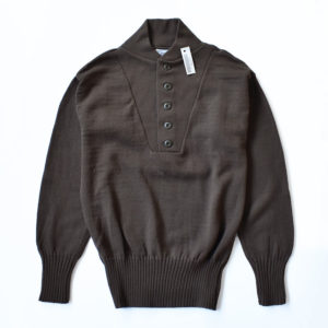 5BUTTON HENRY NECK 5ボタン ヘンリーネック セーター