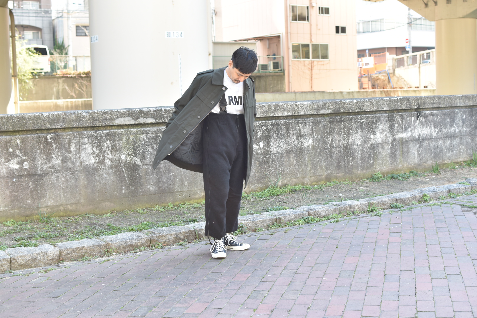 DEAD STOCK】U.S.ARMY ECWCS POLARTEC FLEECE OVERALLS 米軍