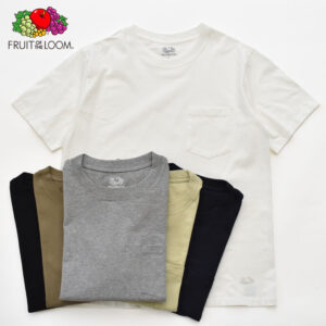 FRUIT OF THE LOOM 7oz HEAVY WEIGHT pocket T-shirt フルーツオブザルーム 7オンス ヘビーウェイト ポケット T-シャツ 14669000