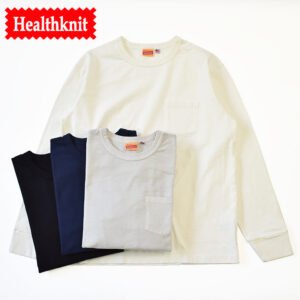Healthknit MADE IN U.S.A pocket long sleeve T-shirt ヘルスニット アメリカ製 ロングスリーブポケットTシャツ 99203