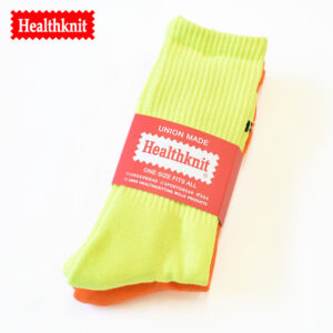 Healthknit heel logo typeB 2pack socks ヘルスニット ヒールロゴ typeB 2パック ソックス 191-3616