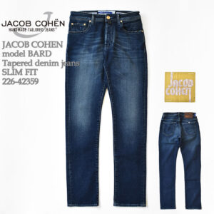 JACOB COHEN model BARD (J688) Tapered denim jeans SLIM FIT 226-42359 バード テーパードデニム
