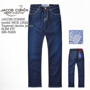 JACOB COHEN ヤコブコーエン model NICK (J622) Tapered denim jeans SLIM FIT 226-42221