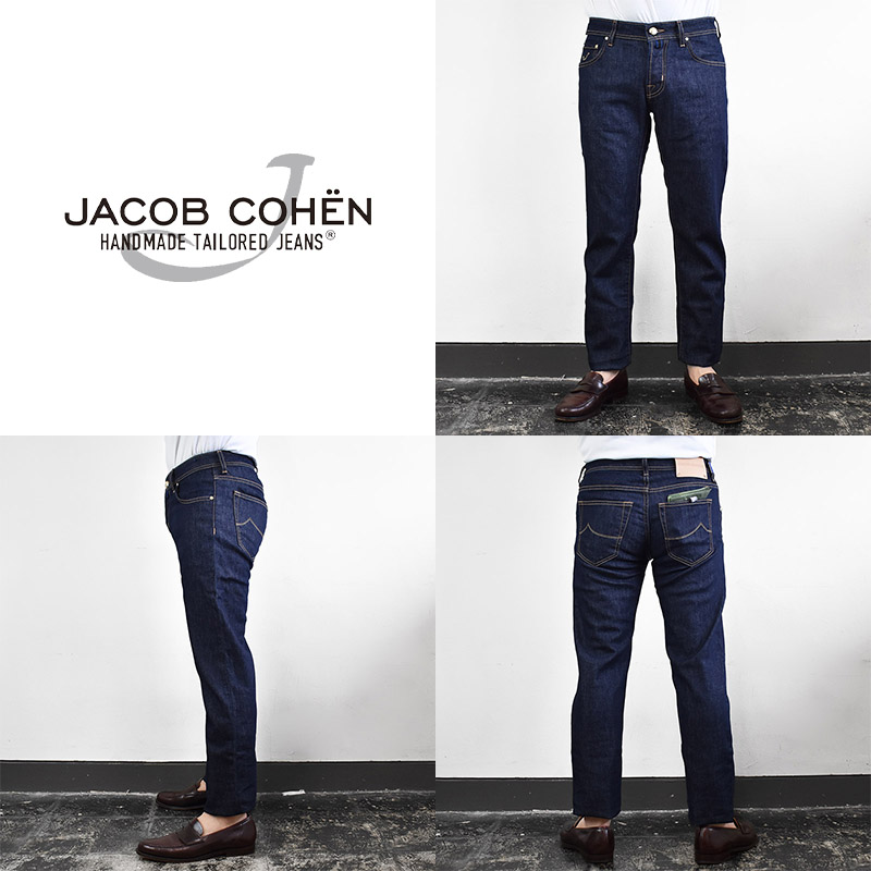 JACOB COHEN ヤコブコーエン model NICK (J622) Tapered one washed 