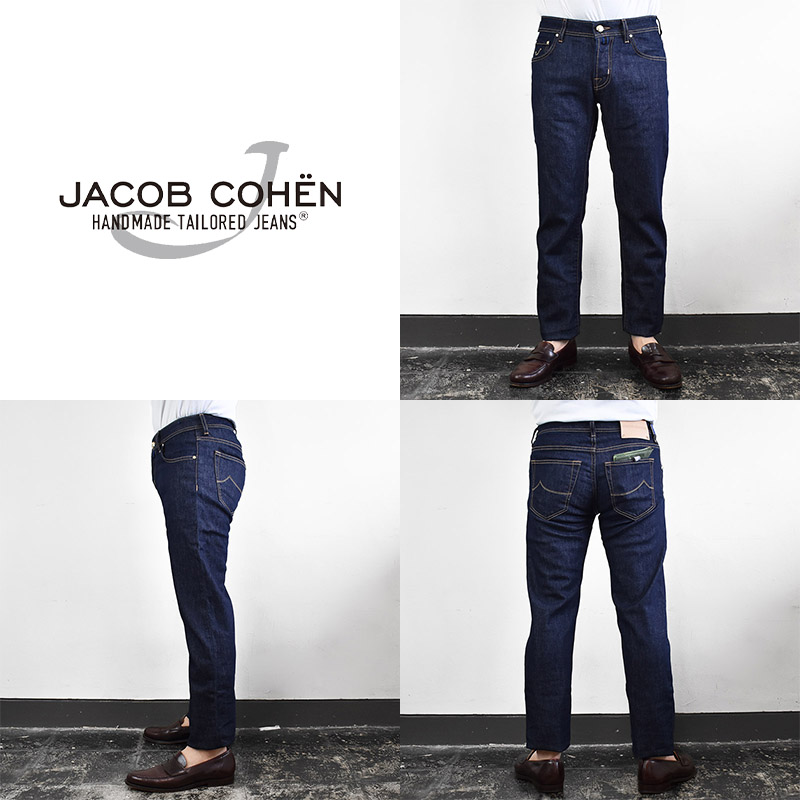 JACOB COHEN ヤコブコーエン model NICK (J622) Tapered one washed