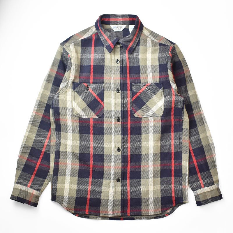 国内正規品】FIVE BROTHER ファイブブラザー madras check heavy