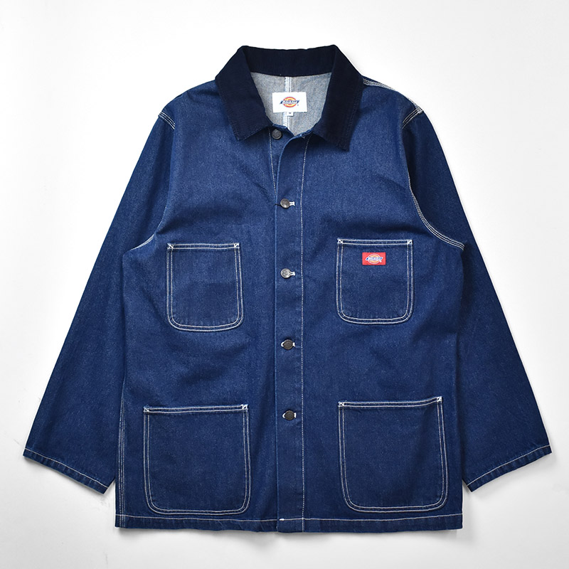 Dickies ディッキーズ 3494 MODEL DENIM CHORE COAT D23SS-GAJ003