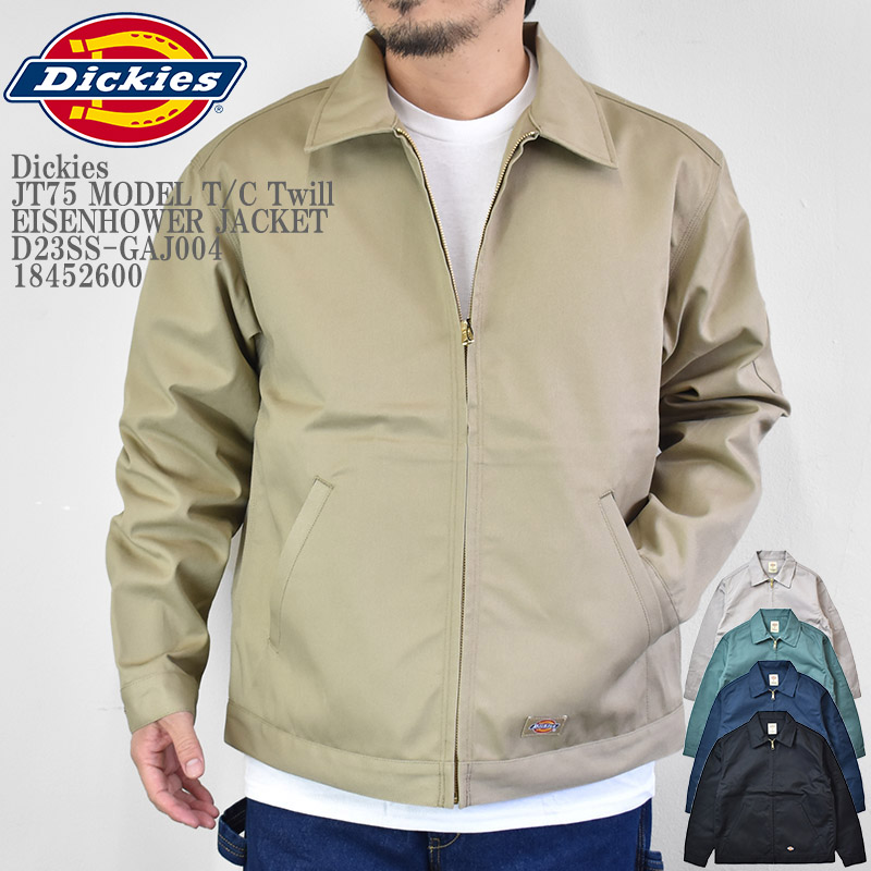 Dickies ディッキーズ JT75 MODEL T/C Twill EISENHOWER JACKET D23SS