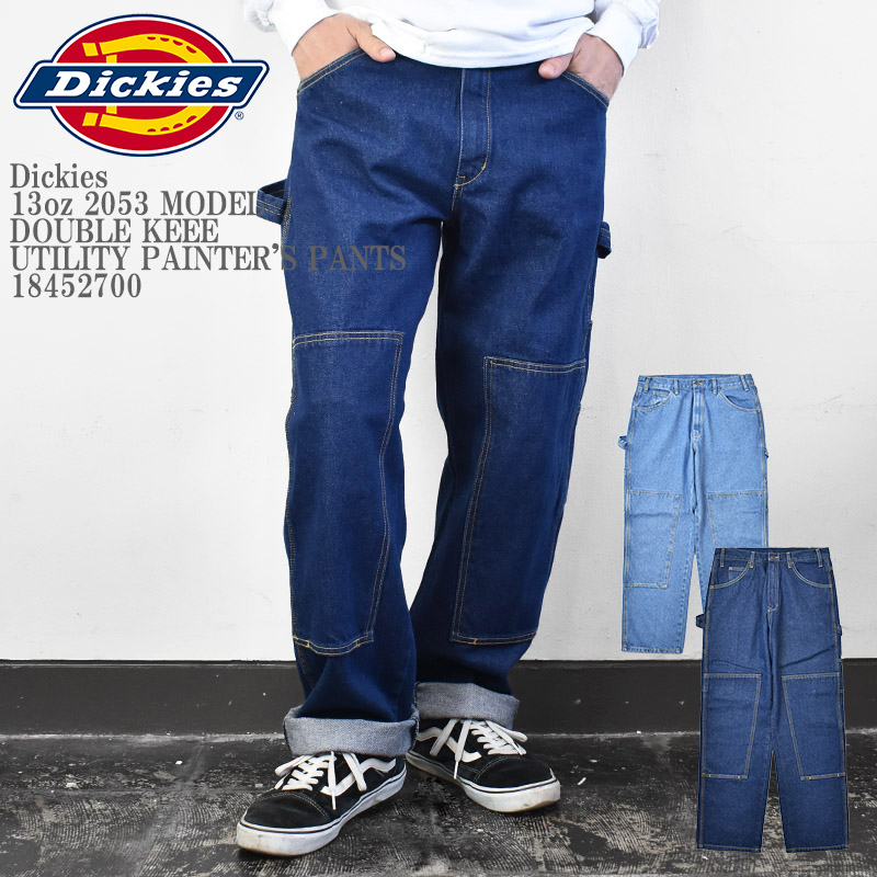 Dickies ディッキーズ 13oz 2053 MODEL DOUBLE KEEE UTILITY PAINTER'S